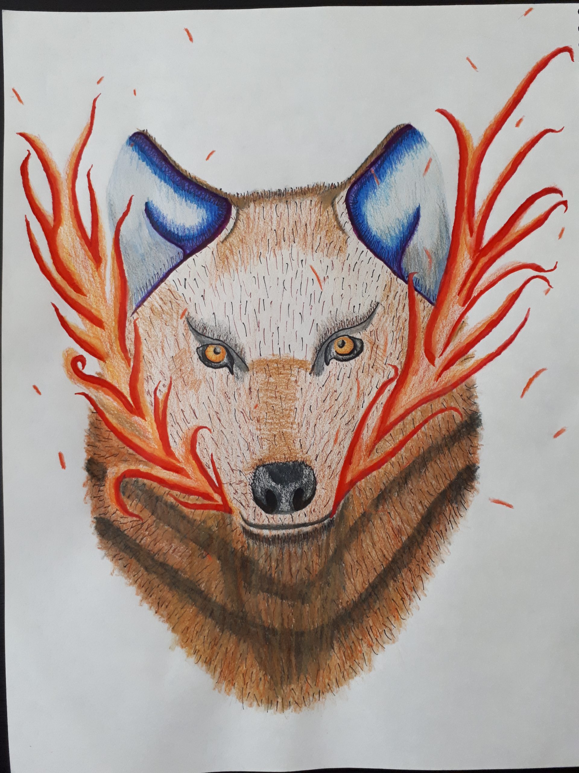 fire king wolf
